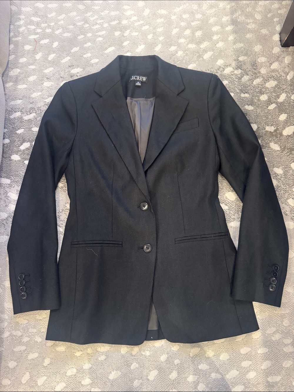 J. Crew Black Women's Two-Button Blazer